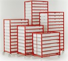 Mobile Tray Rack with Confectionery Trays