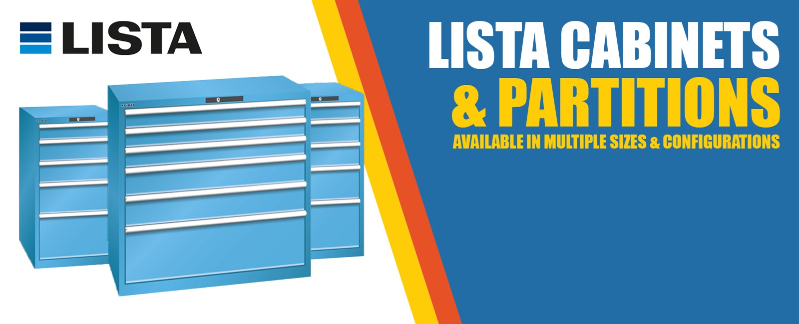LISTA Drawer Cabinets and Partitions