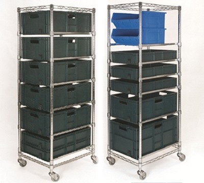 Euro Box Carts: Richardsons Shelving - Racking, Storage, Lockers